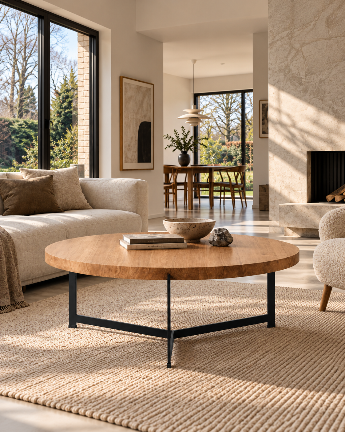 Plateau Coffee- & Side Table High Ø80